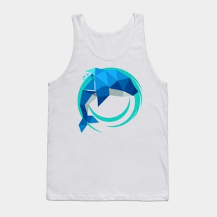 Whale Hello There (No Text) Tank Top